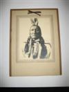 (AMERICAN INDIANS--PHOTOGRAPHS.) Barry, David F. Group of 6 photographs of American Indians.